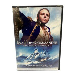 Master And Commander The Far Side Of The World DVD Russell Crowe PG13 2003